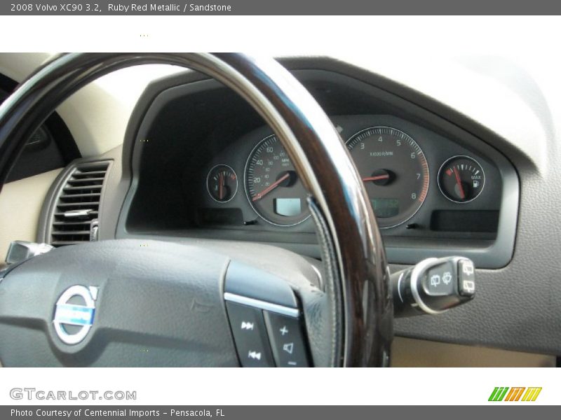 Ruby Red Metallic / Sandstone 2008 Volvo XC90 3.2
