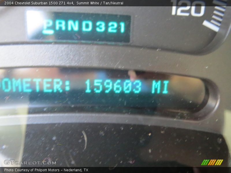 Summit White / Tan/Neutral 2004 Chevrolet Suburban 1500 Z71 4x4