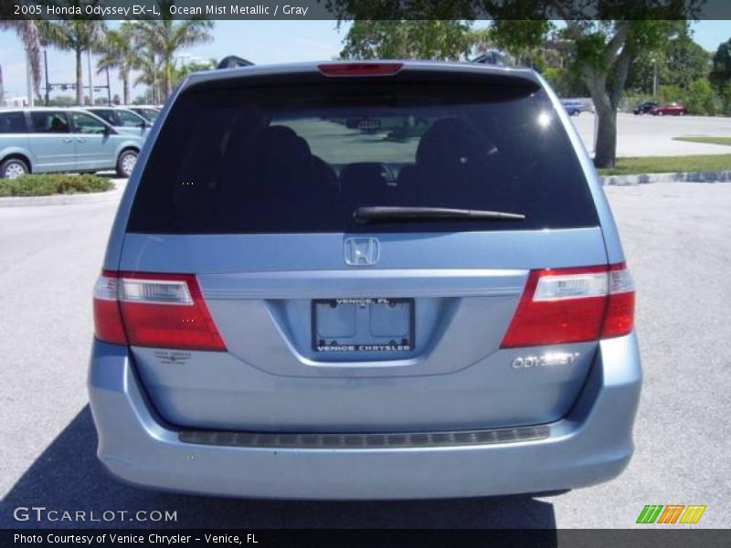 Ocean Mist Metallic / Gray 2005 Honda Odyssey EX-L