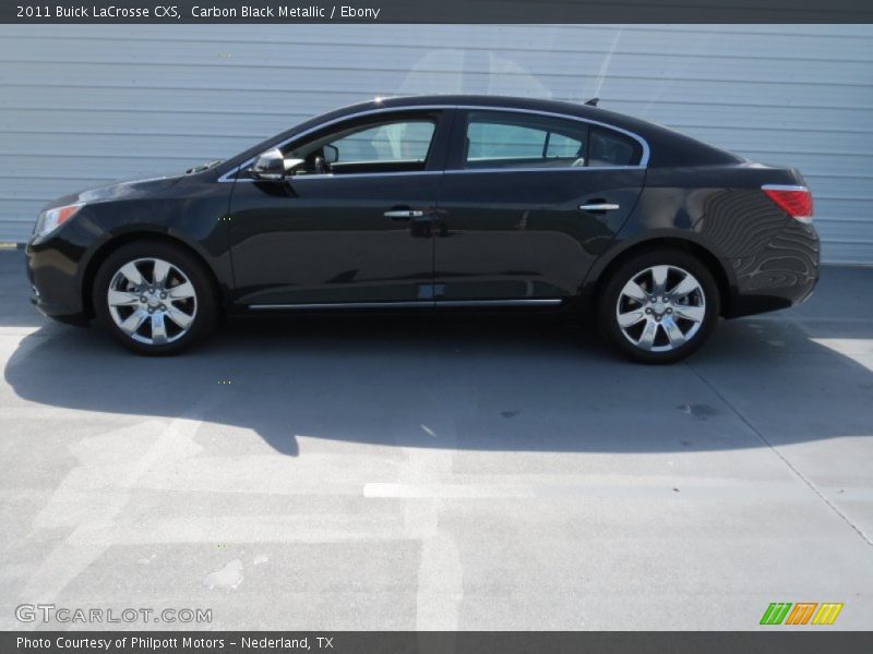 Carbon Black Metallic / Ebony 2011 Buick LaCrosse CXS