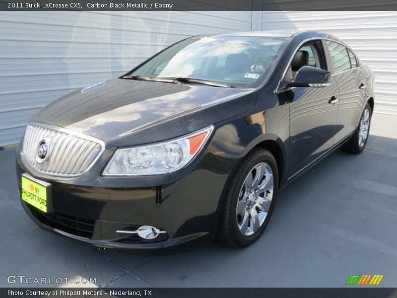 Carbon Black Metallic / Ebony 2011 Buick LaCrosse CXS