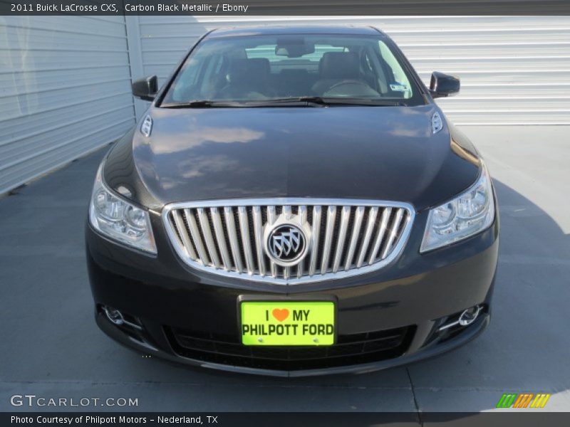 Carbon Black Metallic / Ebony 2011 Buick LaCrosse CXS
