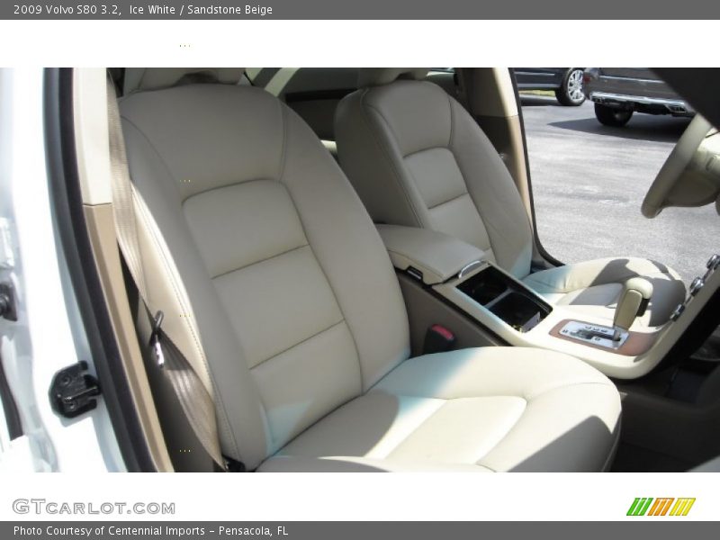 Ice White / Sandstone Beige 2009 Volvo S80 3.2