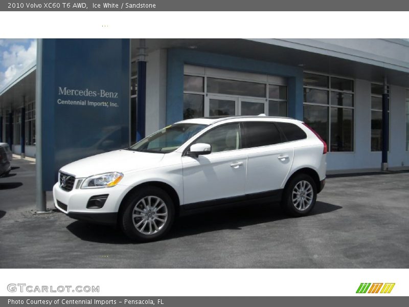 Ice White / Sandstone 2010 Volvo XC60 T6 AWD