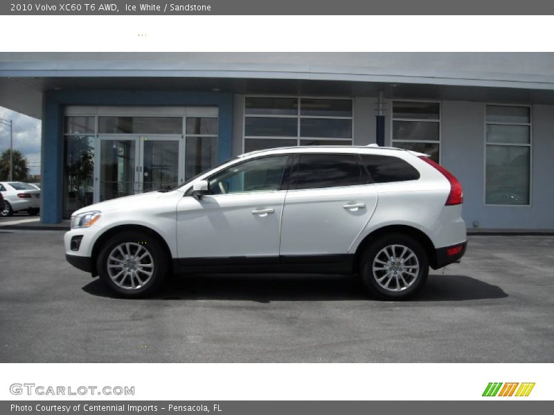 Ice White / Sandstone 2010 Volvo XC60 T6 AWD