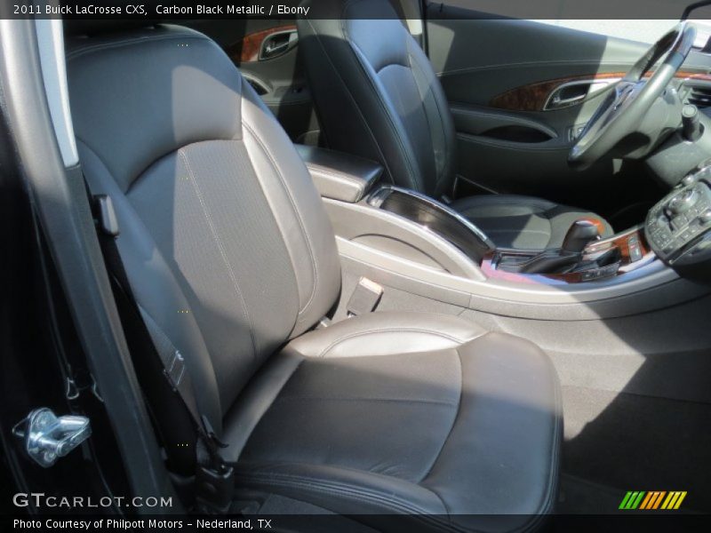 Carbon Black Metallic / Ebony 2011 Buick LaCrosse CXS