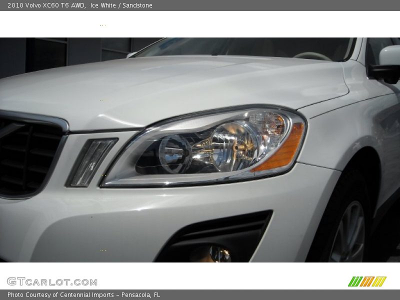 Ice White / Sandstone 2010 Volvo XC60 T6 AWD