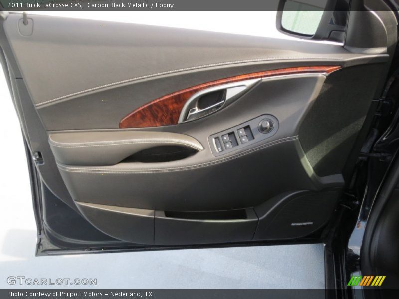 Carbon Black Metallic / Ebony 2011 Buick LaCrosse CXS