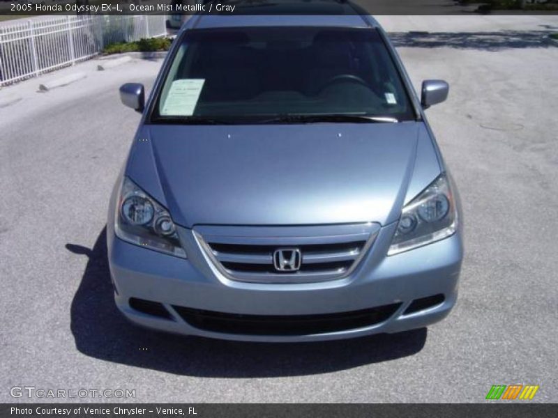 Ocean Mist Metallic / Gray 2005 Honda Odyssey EX-L