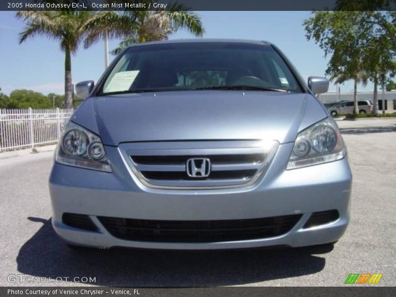 Ocean Mist Metallic / Gray 2005 Honda Odyssey EX-L