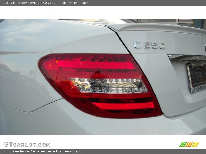 Polar White / Black 2013 Mercedes-Benz C 250 Coupe