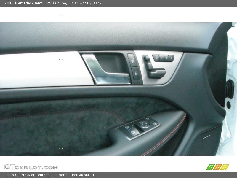 Polar White / Black 2013 Mercedes-Benz C 250 Coupe