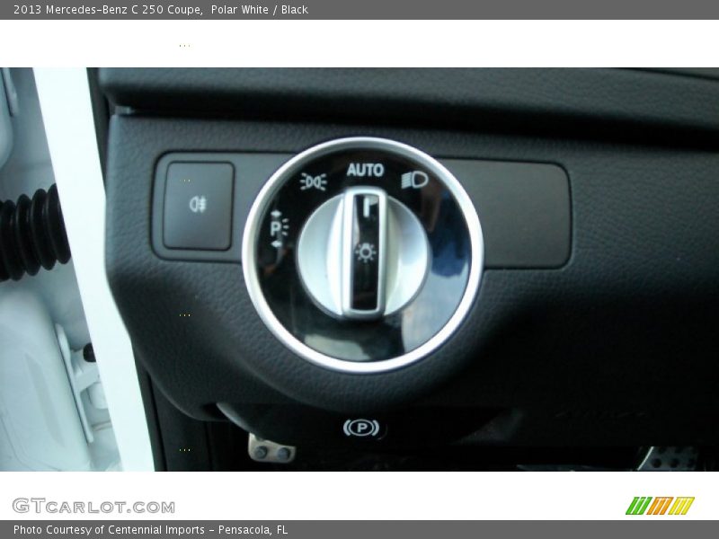 Polar White / Black 2013 Mercedes-Benz C 250 Coupe
