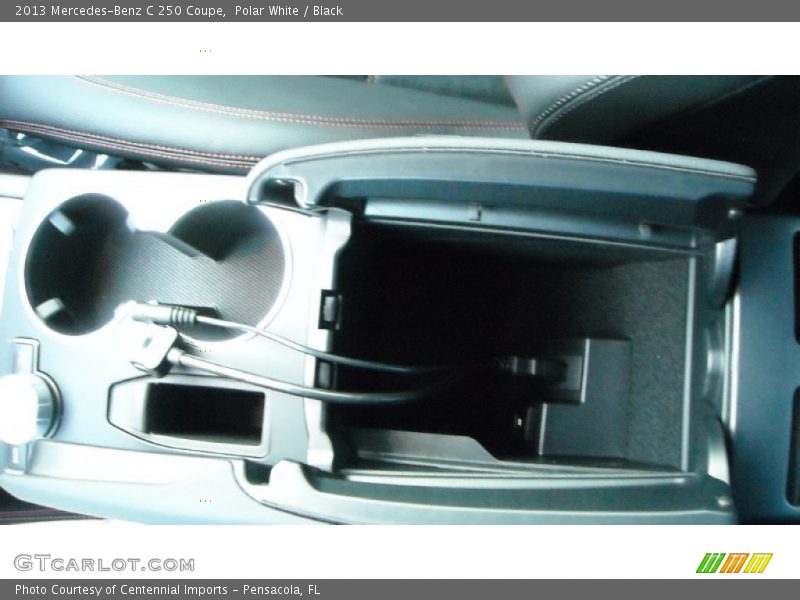 Polar White / Black 2013 Mercedes-Benz C 250 Coupe