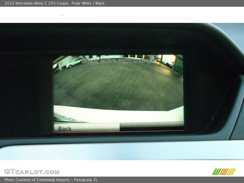 Polar White / Black 2013 Mercedes-Benz C 250 Coupe