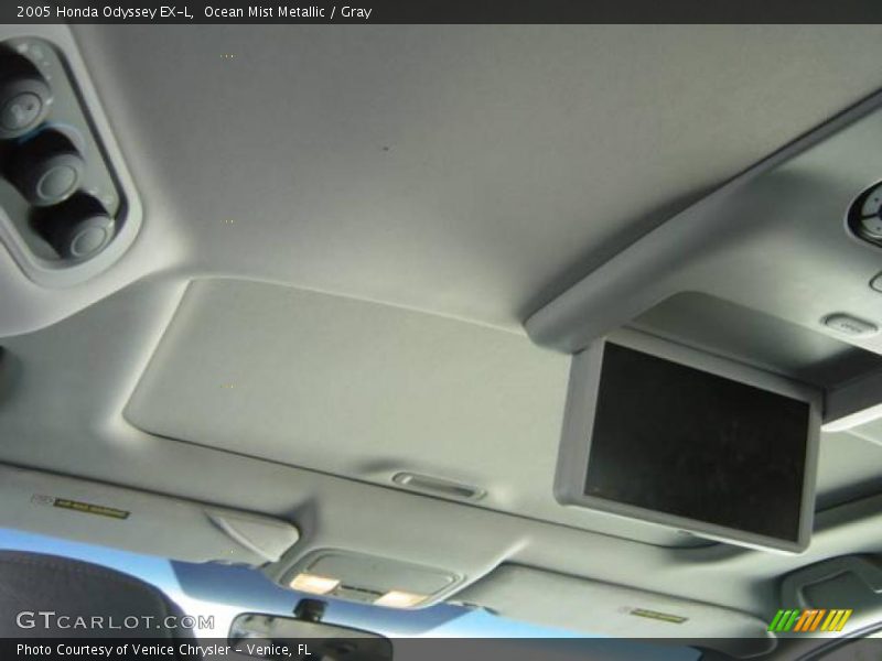 Ocean Mist Metallic / Gray 2005 Honda Odyssey EX-L