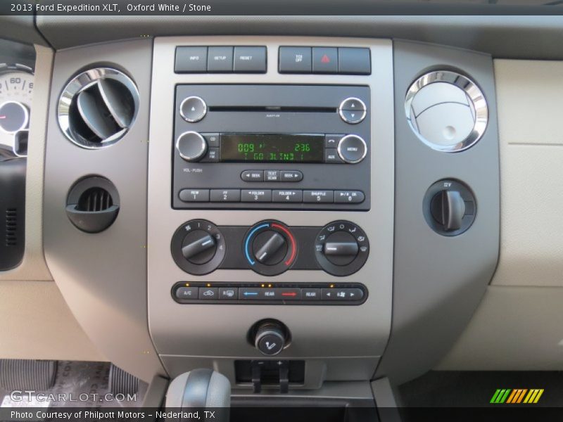 Controls of 2013 Expedition XLT