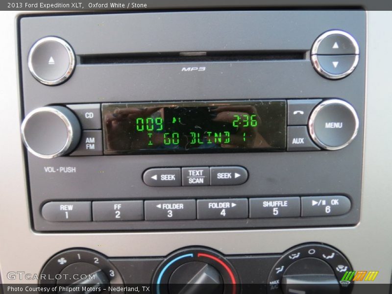 Audio System of 2013 Expedition XLT