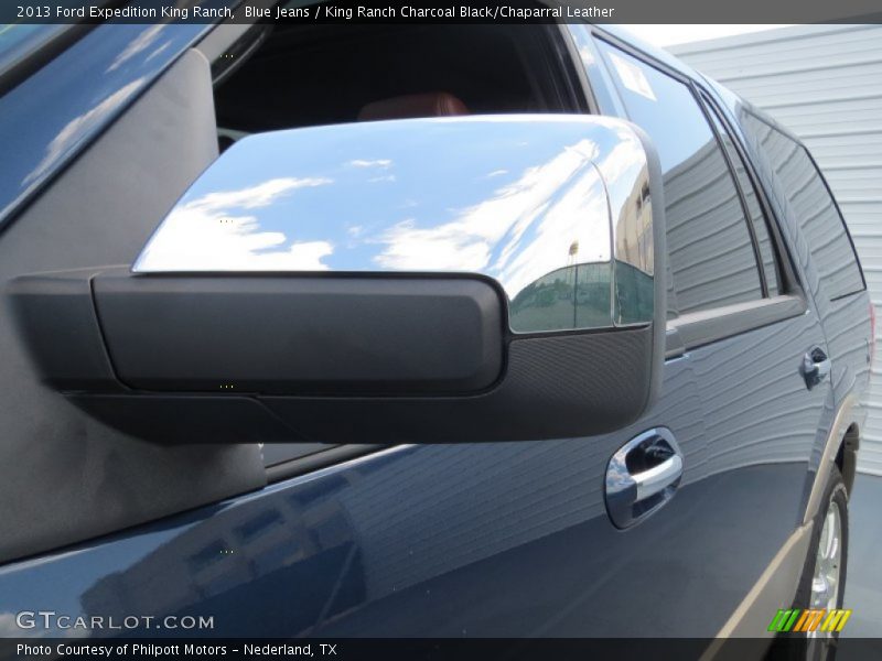 Blue Jeans / King Ranch Charcoal Black/Chaparral Leather 2013 Ford Expedition King Ranch