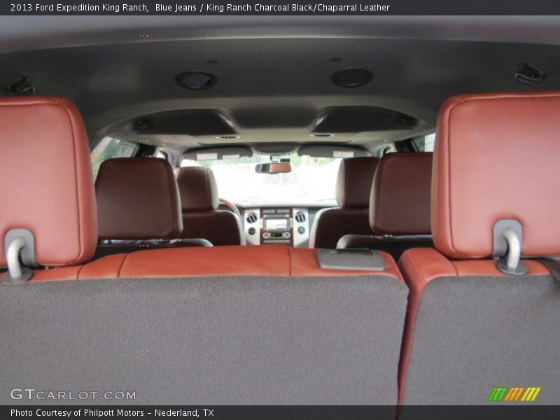 Blue Jeans / King Ranch Charcoal Black/Chaparral Leather 2013 Ford Expedition King Ranch