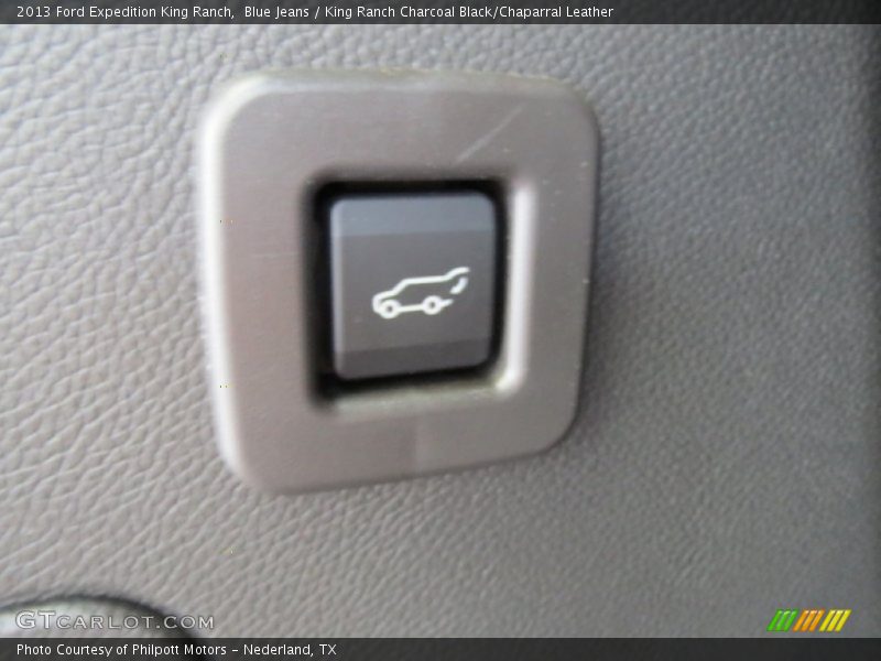 Blue Jeans / King Ranch Charcoal Black/Chaparral Leather 2013 Ford Expedition King Ranch