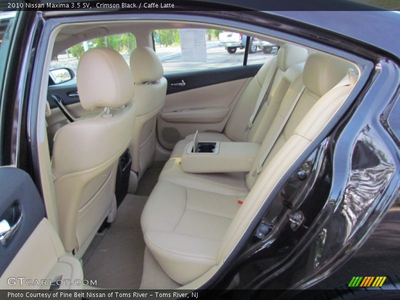Crimson Black / Caffe Latte 2010 Nissan Maxima 3.5 SV