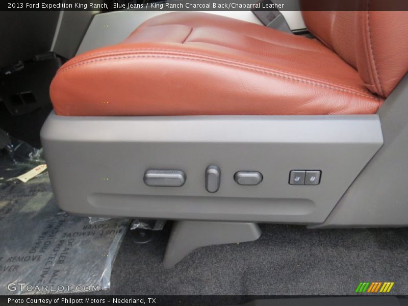 Front Seat of 2013 Expedition King Ranch