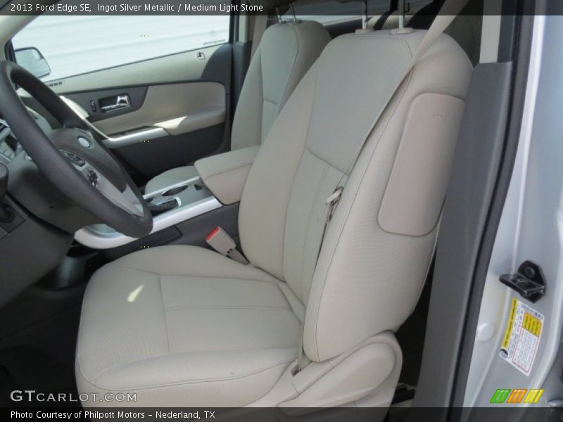 Ingot Silver Metallic / Medium Light Stone 2013 Ford Edge SE