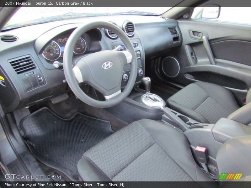 Black Interior - 2007 Tiburon GS 