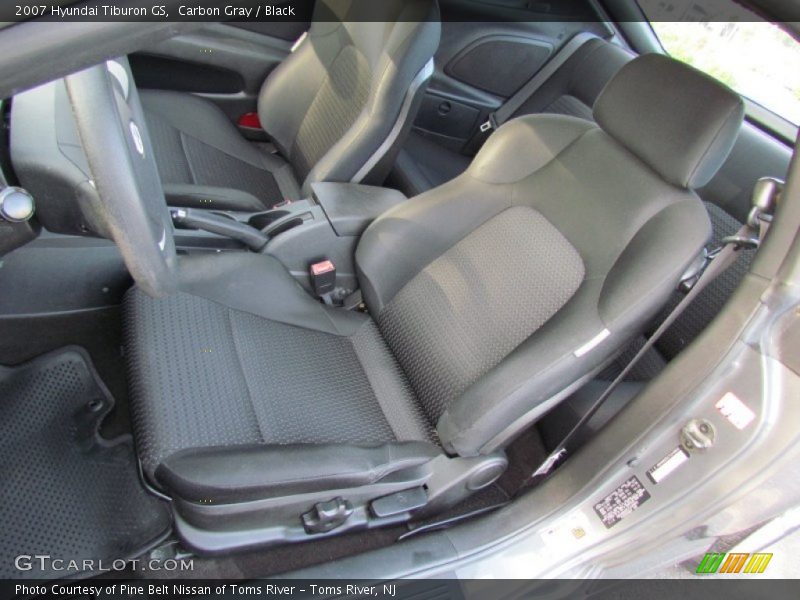 Front Seat of 2007 Tiburon GS