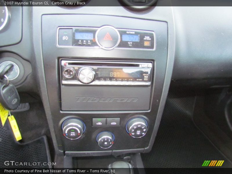 Carbon Gray / Black 2007 Hyundai Tiburon GS