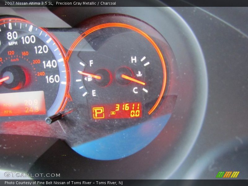Precision Gray Metallic / Charcoal 2007 Nissan Altima 3.5 SL