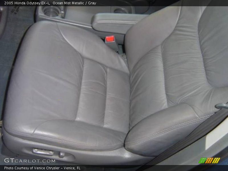 Ocean Mist Metallic / Gray 2005 Honda Odyssey EX-L