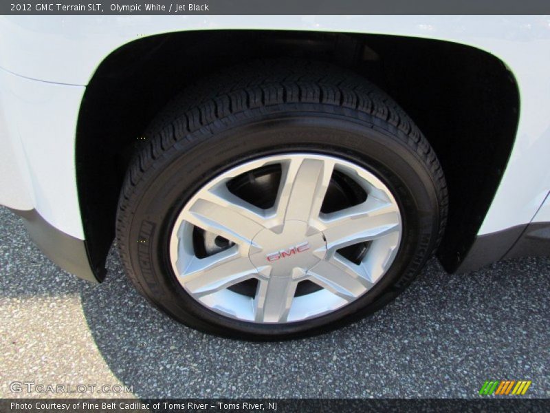 Olympic White / Jet Black 2012 GMC Terrain SLT