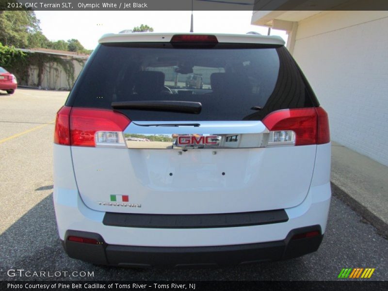 Olympic White / Jet Black 2012 GMC Terrain SLT