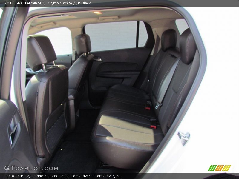 Olympic White / Jet Black 2012 GMC Terrain SLT