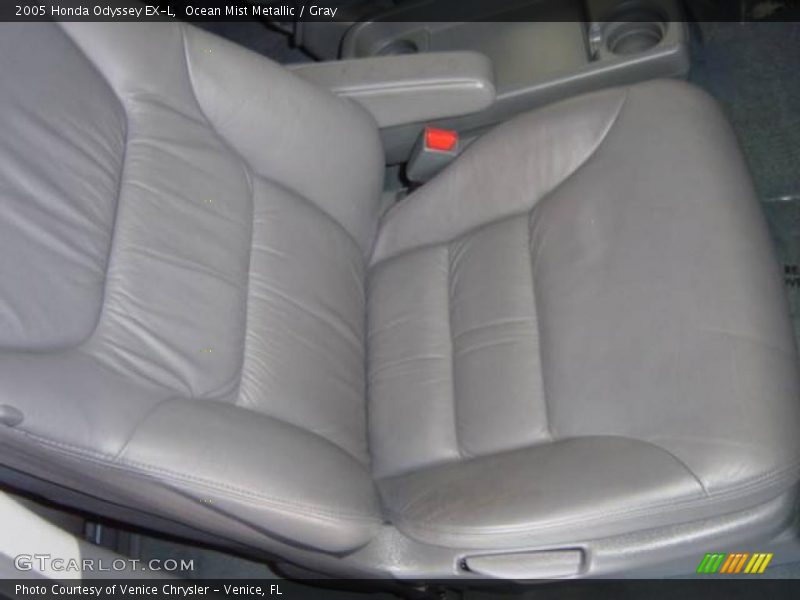 Ocean Mist Metallic / Gray 2005 Honda Odyssey EX-L