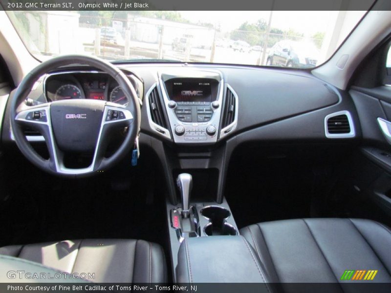 Olympic White / Jet Black 2012 GMC Terrain SLT