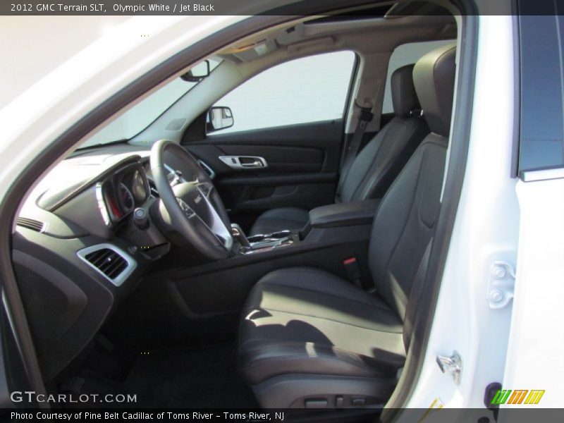 Olympic White / Jet Black 2012 GMC Terrain SLT