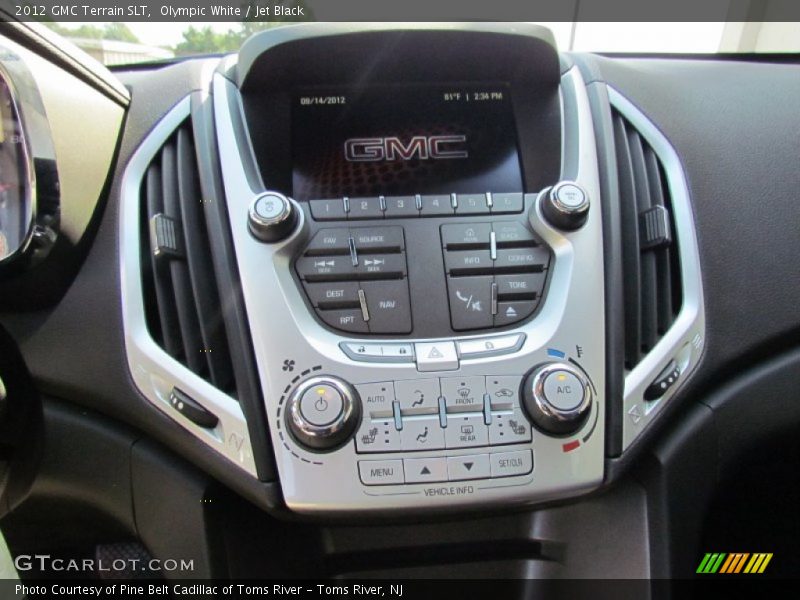 Olympic White / Jet Black 2012 GMC Terrain SLT