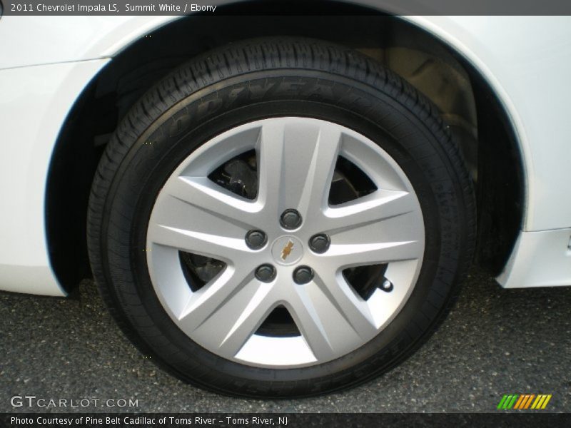 Summit White / Ebony 2011 Chevrolet Impala LS