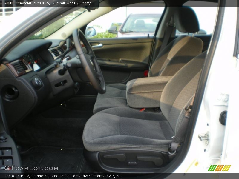 Summit White / Ebony 2011 Chevrolet Impala LS