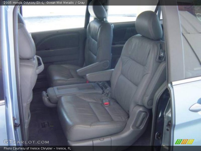 Ocean Mist Metallic / Gray 2005 Honda Odyssey EX-L