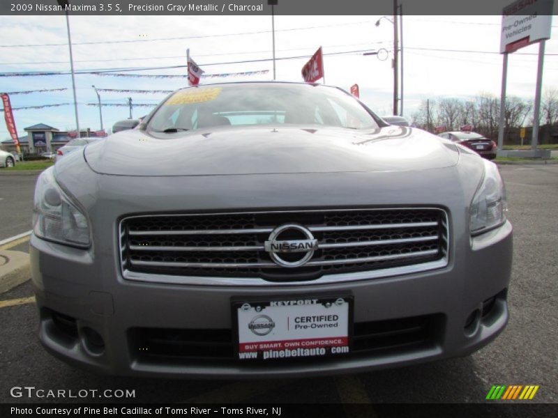 Precision Gray Metallic / Charcoal 2009 Nissan Maxima 3.5 S