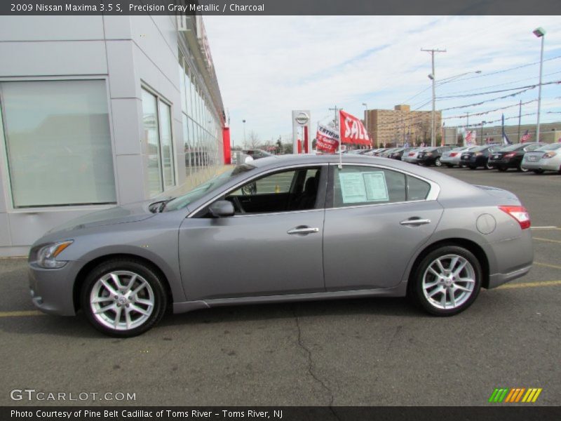 Precision Gray Metallic / Charcoal 2009 Nissan Maxima 3.5 S