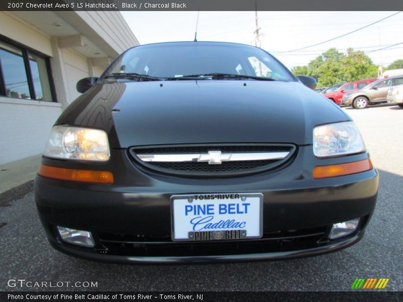 Black / Charcoal Black 2007 Chevrolet Aveo 5 LS Hatchback