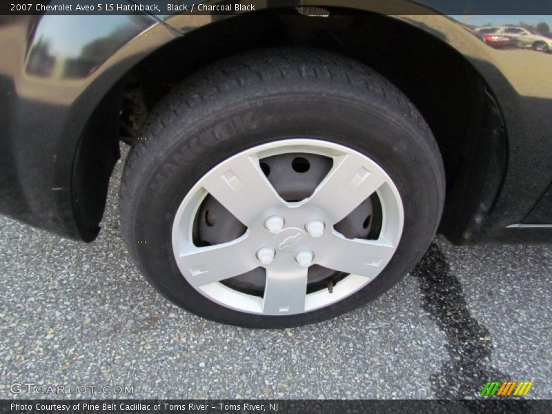 Black / Charcoal Black 2007 Chevrolet Aveo 5 LS Hatchback