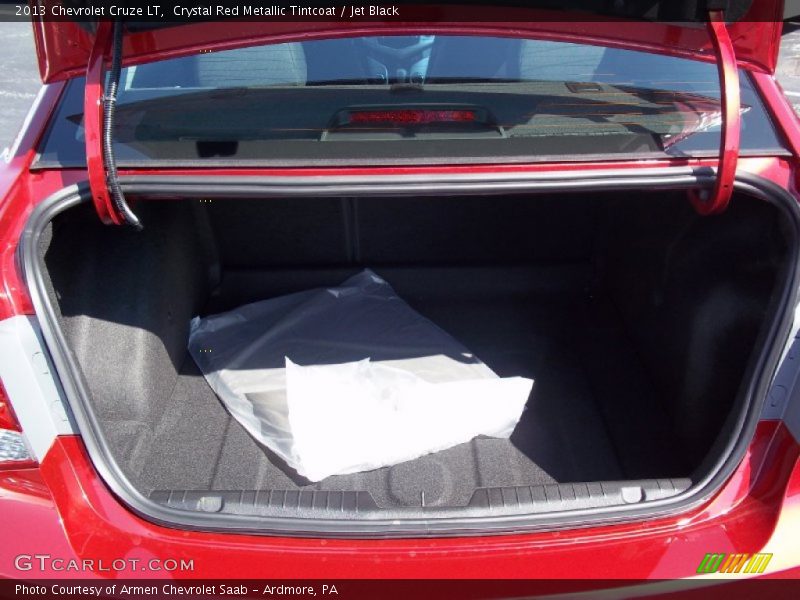 Crystal Red Metallic Tintcoat / Jet Black 2013 Chevrolet Cruze LT