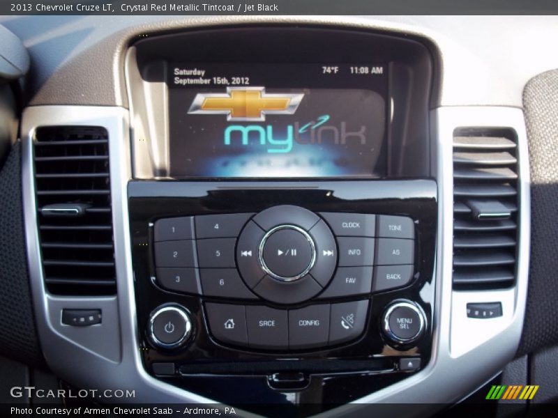 Crystal Red Metallic Tintcoat / Jet Black 2013 Chevrolet Cruze LT