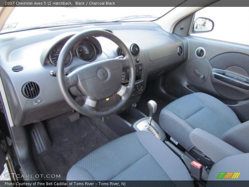 Black / Charcoal Black 2007 Chevrolet Aveo 5 LS Hatchback